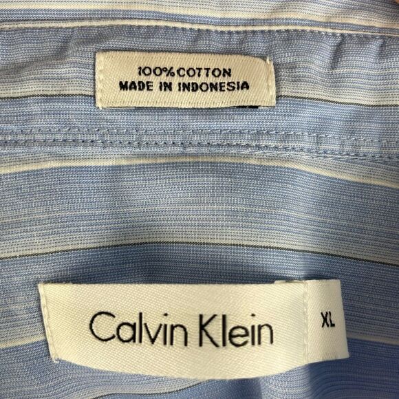 NWT Calvin Klein Button Down Dress Shirt Size XL - Picture 8 of 8